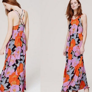 Loft Full bloom Maxi  dress